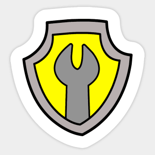 Machanic Badge Sticker